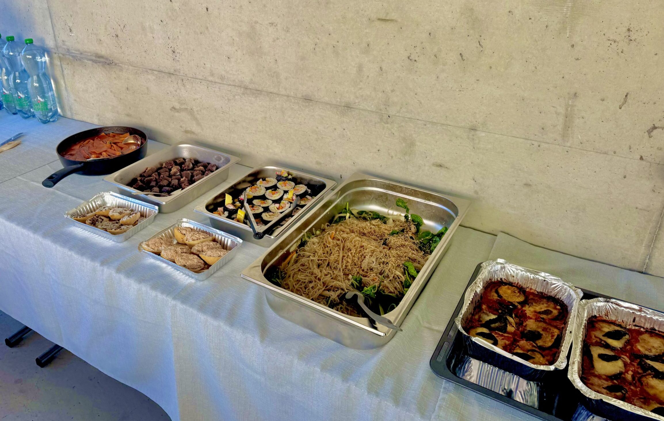 From japchae to parmigiana, each dish carried a story — shared freely among friends and neighbors.