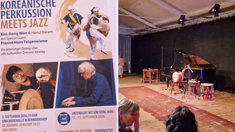 Korean Percussion Meets Jazz in Basel